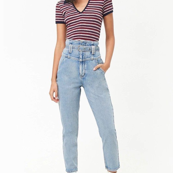 forever 21 girlfriend jeans